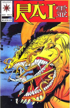 Rai 3 published by Valiant with cover art by Sal Velluto