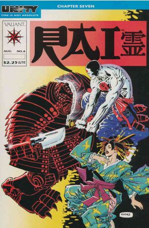 Rai 6 published by Valiant with cover art by Frank Miller