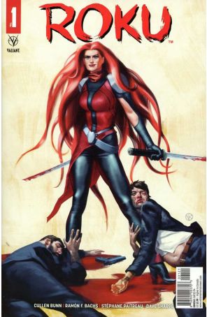 Roku 1B published by Valiant with cover art by Viktor Kalvachev