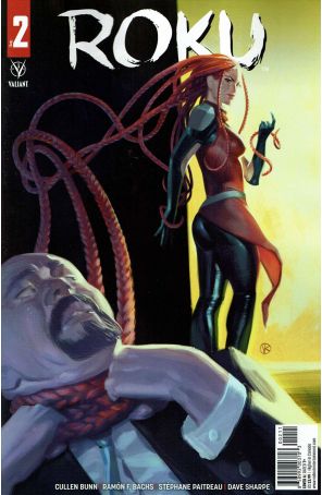 Roku 2A published by Valiant with cover art by Viktor Kalvachev
