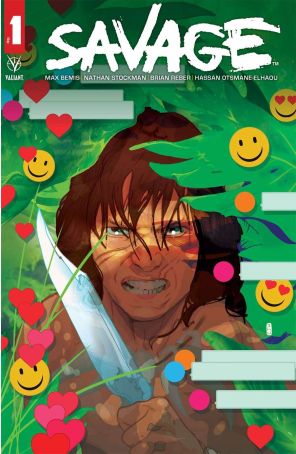 Savage (Valiant, Vol. 2) 1B published by Valiant with cover art by Stacey Lee