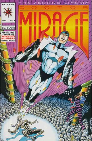 The Second Life of Doctor Mirage 1 published by Valiant with cover art by Bernard Chang