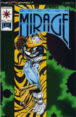 The Second Life of Doctor Mirage 11 published by Valiant with cover art by Bernard Chang