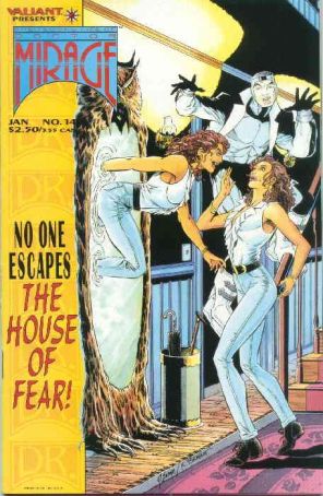 The Second Life of Doctor Mirage 14 published by Valiant with cover art by Jordi Ensign