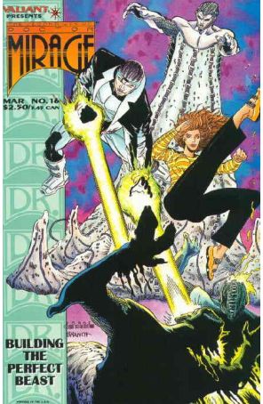 The Second Life of Doctor Mirage 16 published by Valiant with cover art by Jordi Ensign