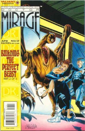 The Second Life of Doctor Mirage 17 published by Valiant with cover art by Jordi Ensign