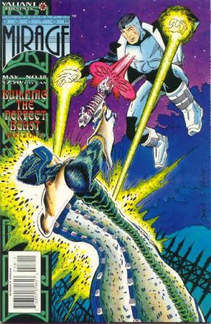 The Second Life of Doctor Mirage 18 published by Valiant with cover art by Jordi Ensign