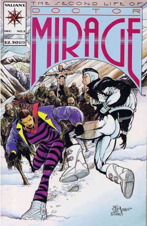 The Second Life of Doctor Mirage 2 published by Valiant with cover art by Bernard Chang