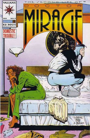 The Second Life of Doctor Mirage 3 published by Valiant with cover art by Bernard Chang