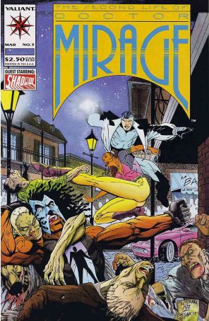The Second Life of Doctor Mirage 5 published by Valiant with cover art by Bernard Chang