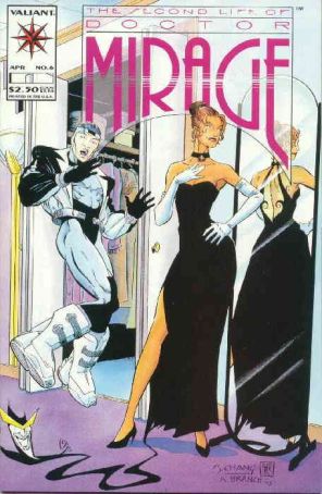 The Second Life of Doctor Mirage 6 published by Valiant with cover art by Bernard Chang