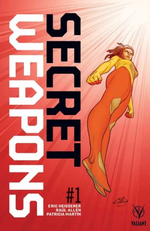 Secret Weapons (2nd Series) 1C published by Valiant with cover art by Clayton Henry
