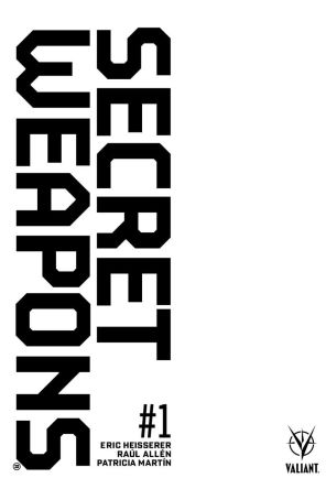 Secret Weapons (2nd Series) 1J published by Valiant with cover art by Jelena Kevic Djurdjevic
