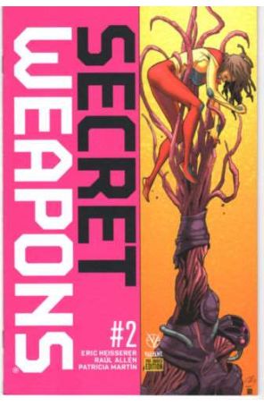 Secret Weapons (2nd Series) 2F published by Valiant with cover art by Clayton Henry
