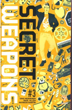 Secret Weapons (2nd Series) 3A published by Valiant with cover art by Raul Allen