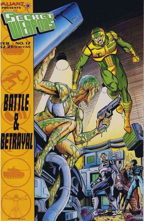 Secret Weapons 17 published by Valiant