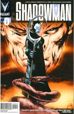 Shadowman (4th Series) 0A published by Valiant with cover art by Khari Evans