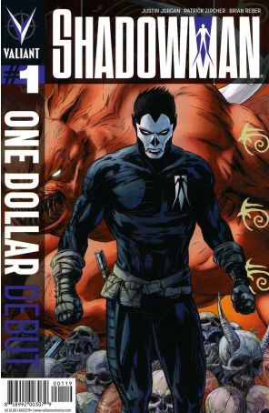 Shadowman (4th Series) 1 (3rd) published by Valiant with cover art by Patrick Zircher