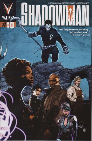 Shadowman (4th Series) 10A published by Valiant with cover art by Roberto De La Torre