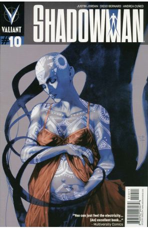 Shadowman (4th Series) 10 published by Valiant with cover art by Stephanie Perger
