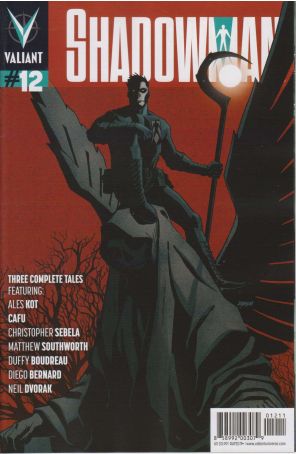 Shadowman (4th Series) 12 published by Valiant with cover art by Dave Johnson