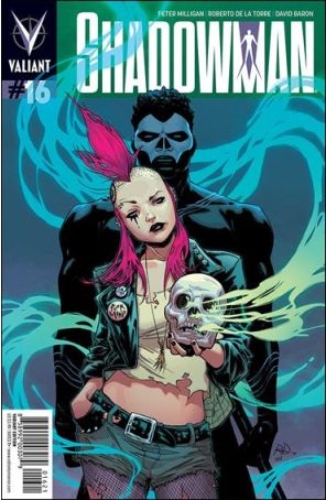 Shadowman (4th Series) 16A published by Valiant with cover art by Russell Dauterman