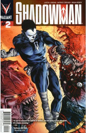 Shadowman (4th Series) 2 published by Valiant with cover art by Patrick Zircher