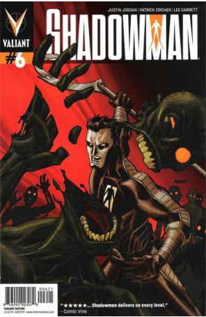 Shadowman (4th Series) 6A published by Valiant with cover art by Dave Johnson
