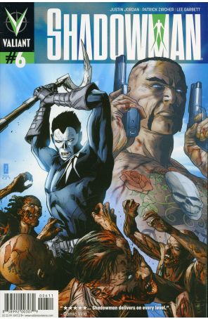 Shadowman (4th Series) 6 published by Valiant with cover art by Patrick Zircher