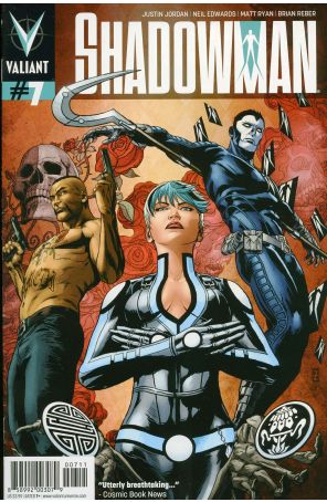 Shadowman (4th Series) 7 published by Valiant with cover art by Patrick Zircher