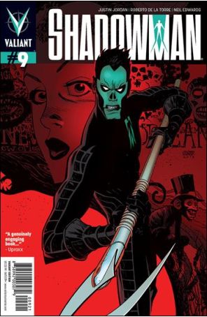 Shadowman (4th Series) 9A published by Valiant with cover art by Andrew Robinson