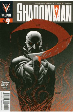 Shadowman (4th Series) 9 published by Valiant with cover art by Dave Johnson