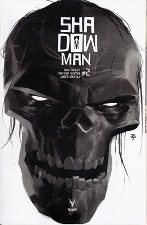 Shadowman (5th Series) 2A published by Valiant with cover art by Tonci Zonjic