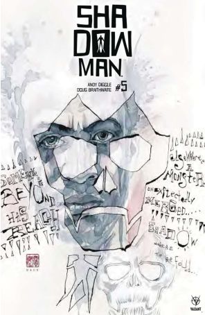 Shadowman (5th Series) 5B published by Valiant with cover art by David Mack