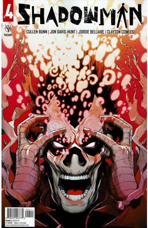Shadowman (6th Series) 4A published by Valiant with cover art by Marcus To
