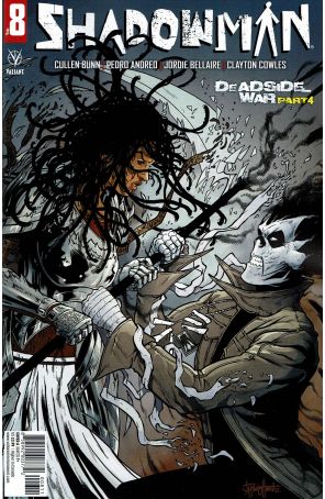 Shadowman (6th Series) 8A published by Valiant with cover art by Jon Davis-Hunt