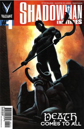 Shadowman: End Times 1A published by Valiant with cover art by Jeff Dekal