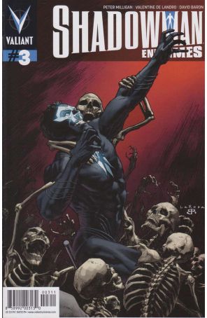 Shadowman: End Times 3 published by Valiant with cover art by Lewis Larosa