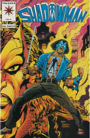 Shadowman 0A published by Valiant with cover art by Bob Hall