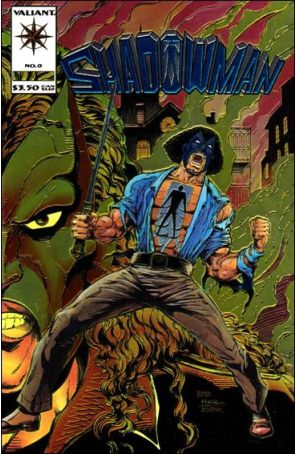 Shadowman 0 published by Valiant with cover art by Bob Hall