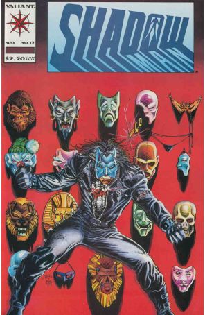 Shadowman 13 published by Valiant with cover art by Yvel Guichet