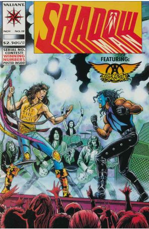 Shadowman 19 published by Valiant with cover art by Bob Hall