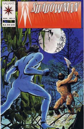 Shadowman 2 published by Valiant with cover art by David Lapham