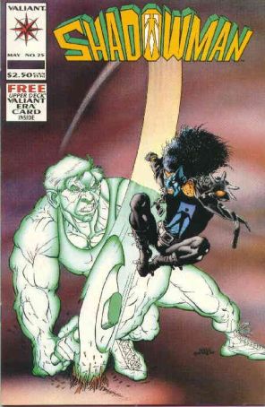 Shadowman 25 published by Valiant with cover art by Rags Morales