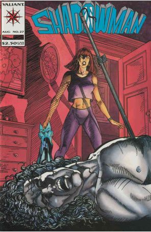 Shadowman 27 published by Valiant with cover art by Bob Hall