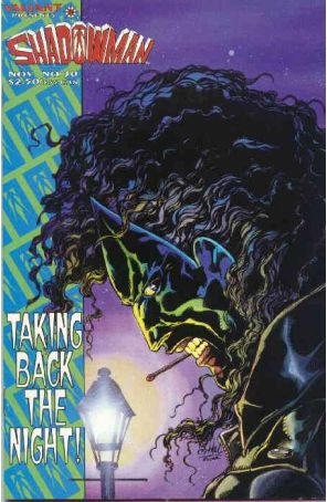 Shadowman 30 published by Valiant with cover art by Bob Hall
