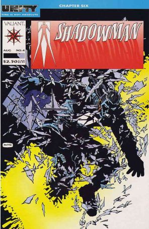 Shadowman 4 published by Valiant with cover art by Frank Miller