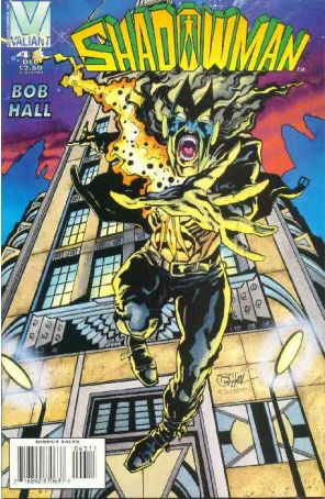 Shadowman 43 published by Valiant with cover art by Bob Hall