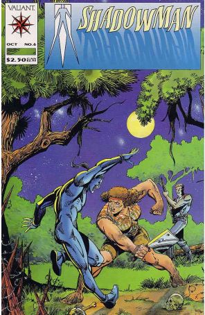 Shadowman 6 published by Valiant with cover art by Steve Ditko
