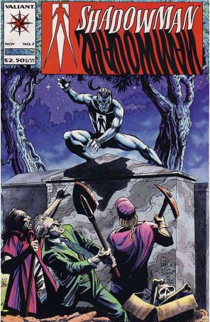 Shadowman 7 published by Valiant with cover art by Don Perlin